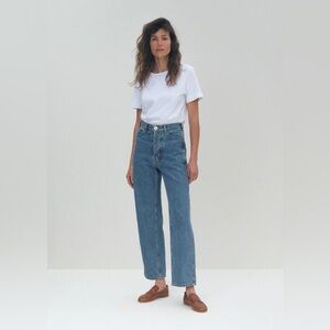 Jesse Kamm 225’s in Cowboy Blue Denim, Size 2